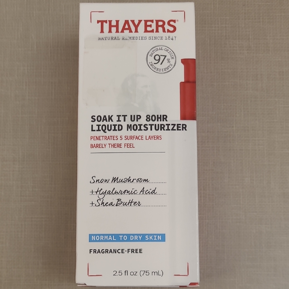 Thayers Soak It Up 80HR Liquid Moisturizer